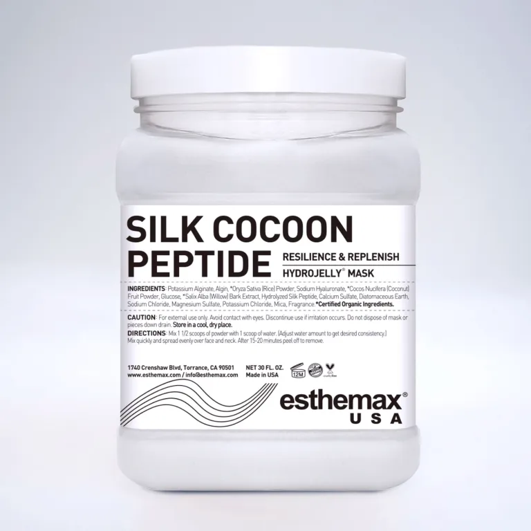 ESTHEMAX Silk Cocoon Peptide Hydrojelly maska — slika 1