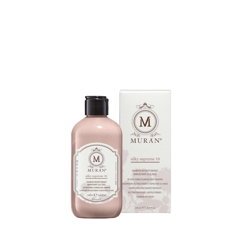 Restructuring plumping Rose shampoo – silky supreme 10