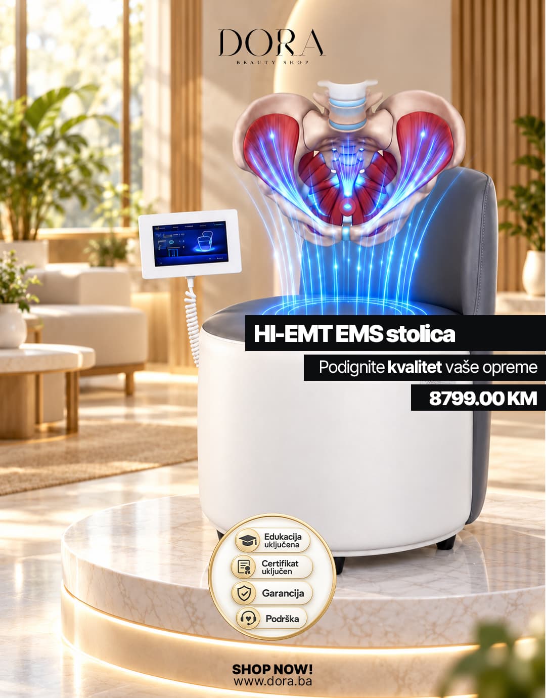 HI-EMT EMS stolica
