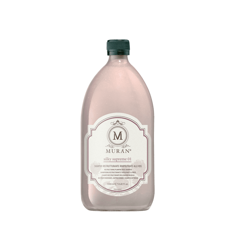 Restructuring plumping Rose shampoo – silky supreme 01