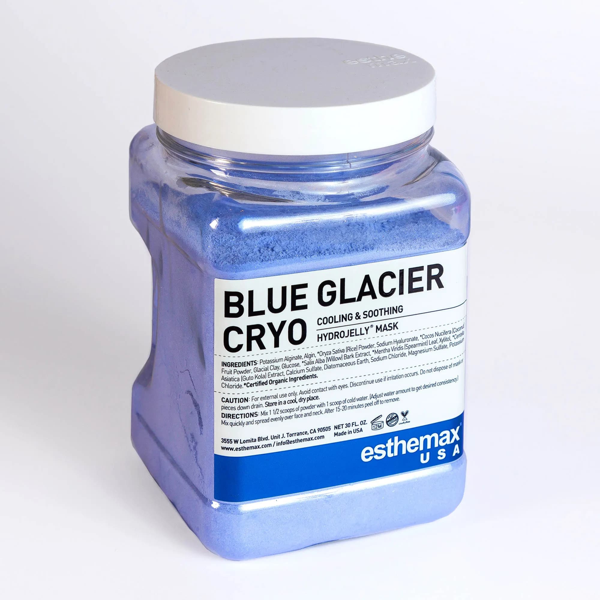 ESTHEMAX Blue Glacier Cryo Hydrojelly maska — slika 1