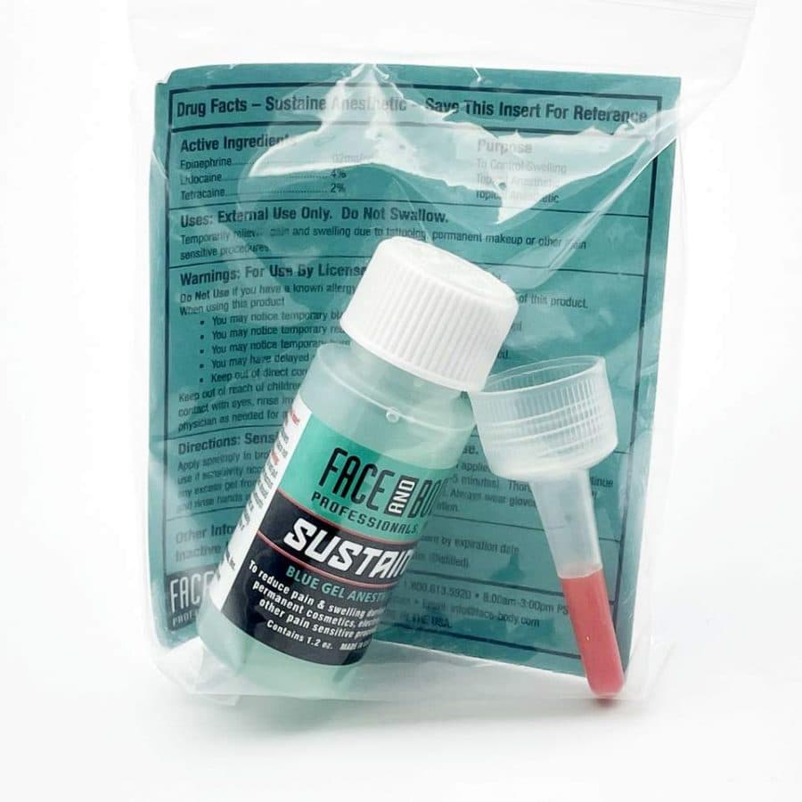 Face & Body Sustain - blue gel