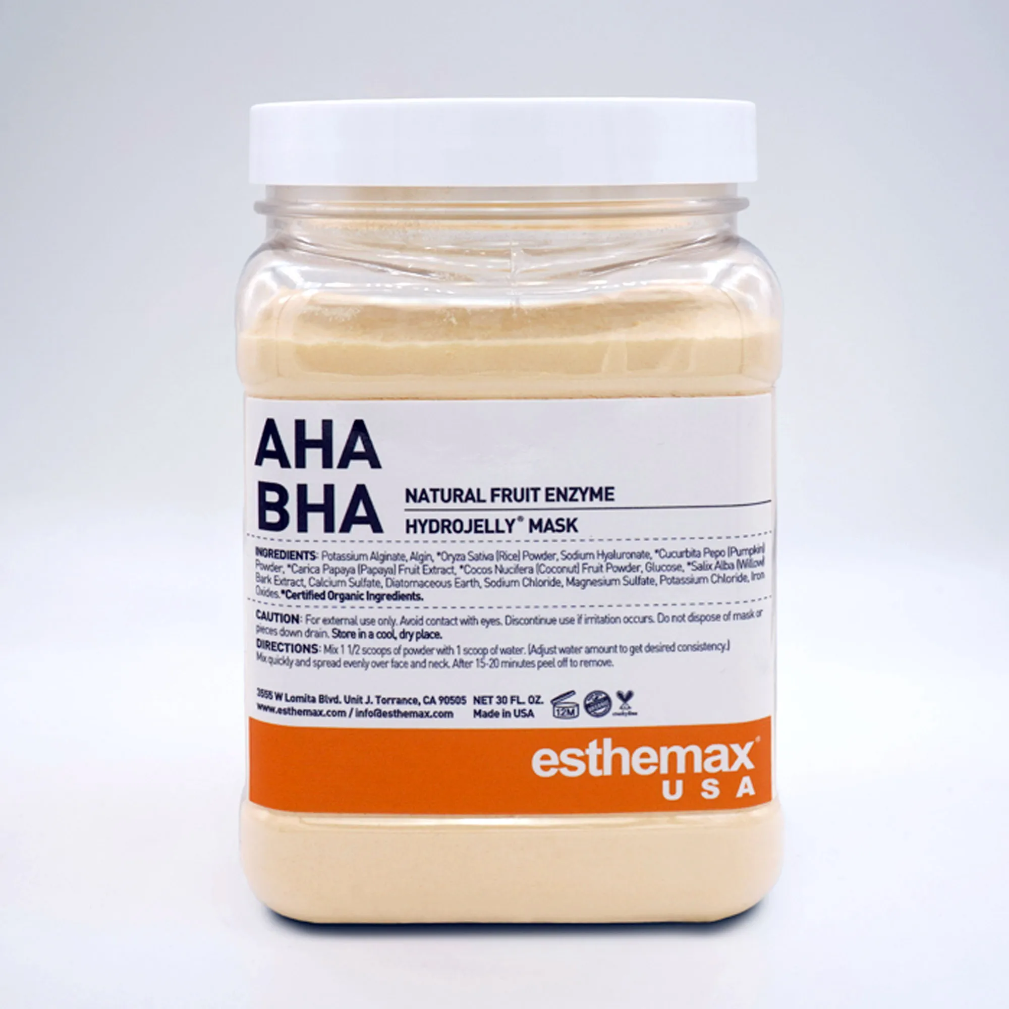 ESTHEMAX AHA BHA Hydrojelly maska — slika 1