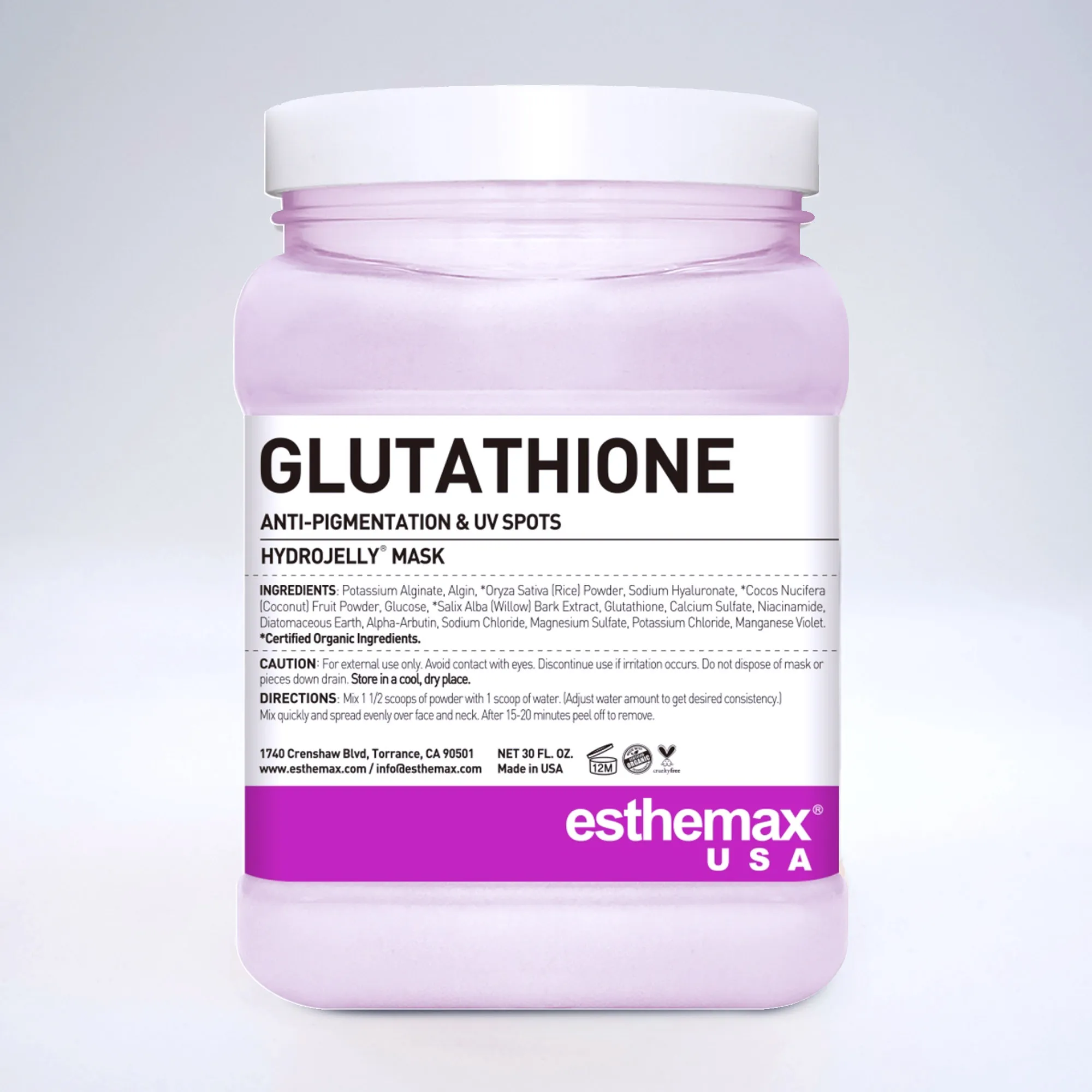 ESTHEMAX Glutathione Hydrojelly maska — slika 1