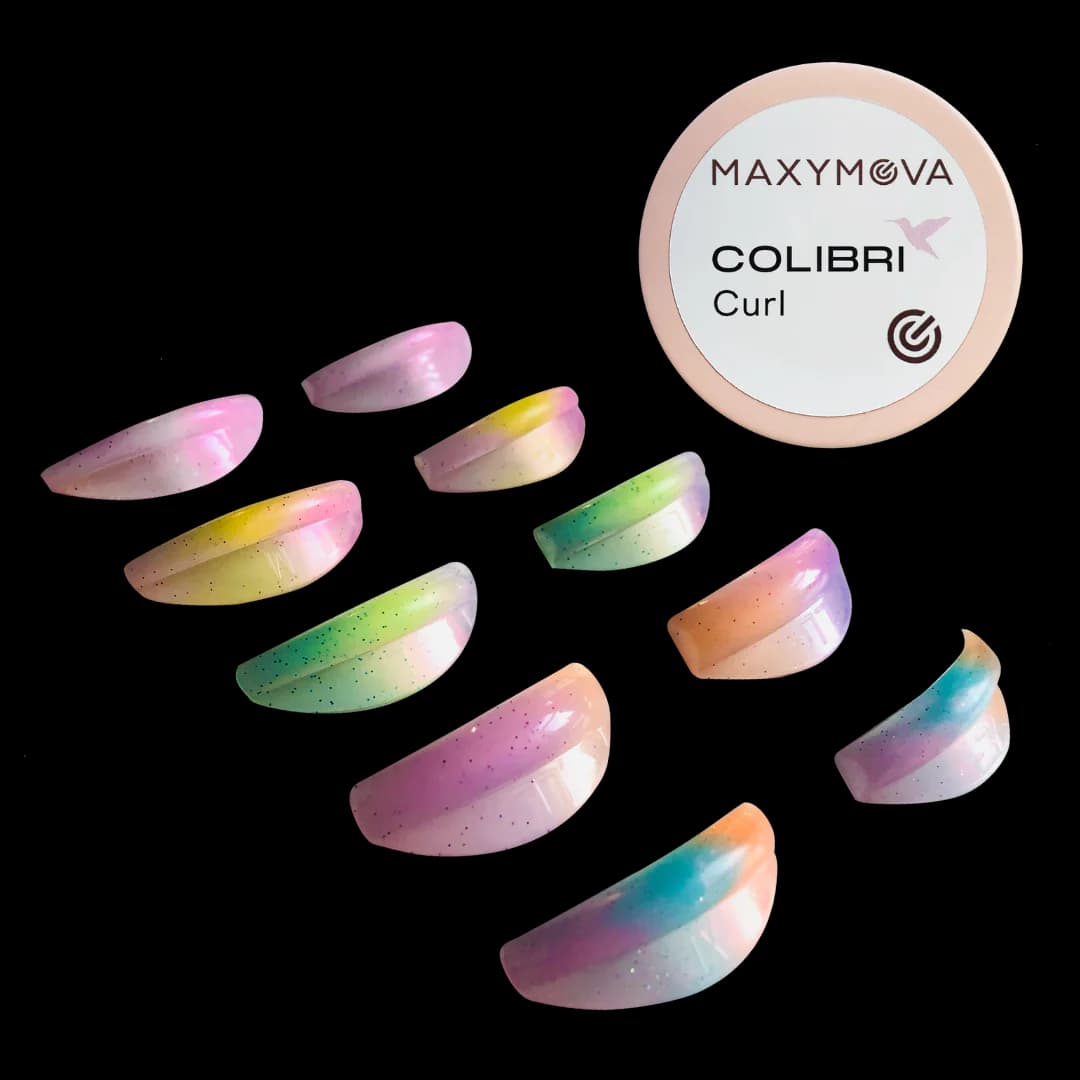 Colibri Silicone Eyelash Curl Shields - 5 Sizes for Perfect Lash Lifting — slika 1