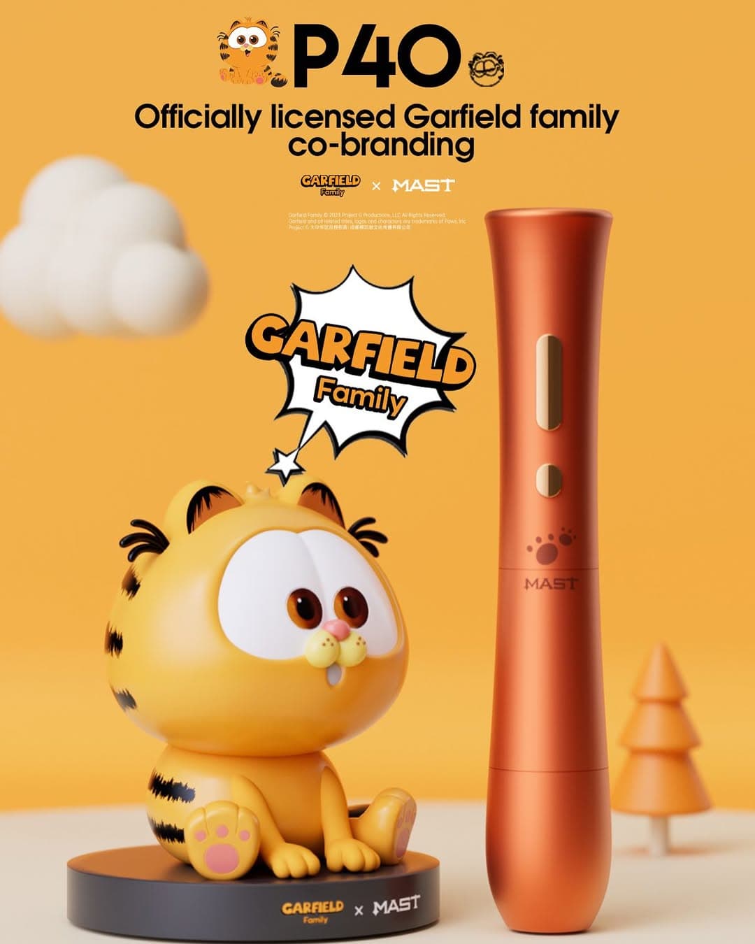 MAST P40 Garfield Edition — slika 1