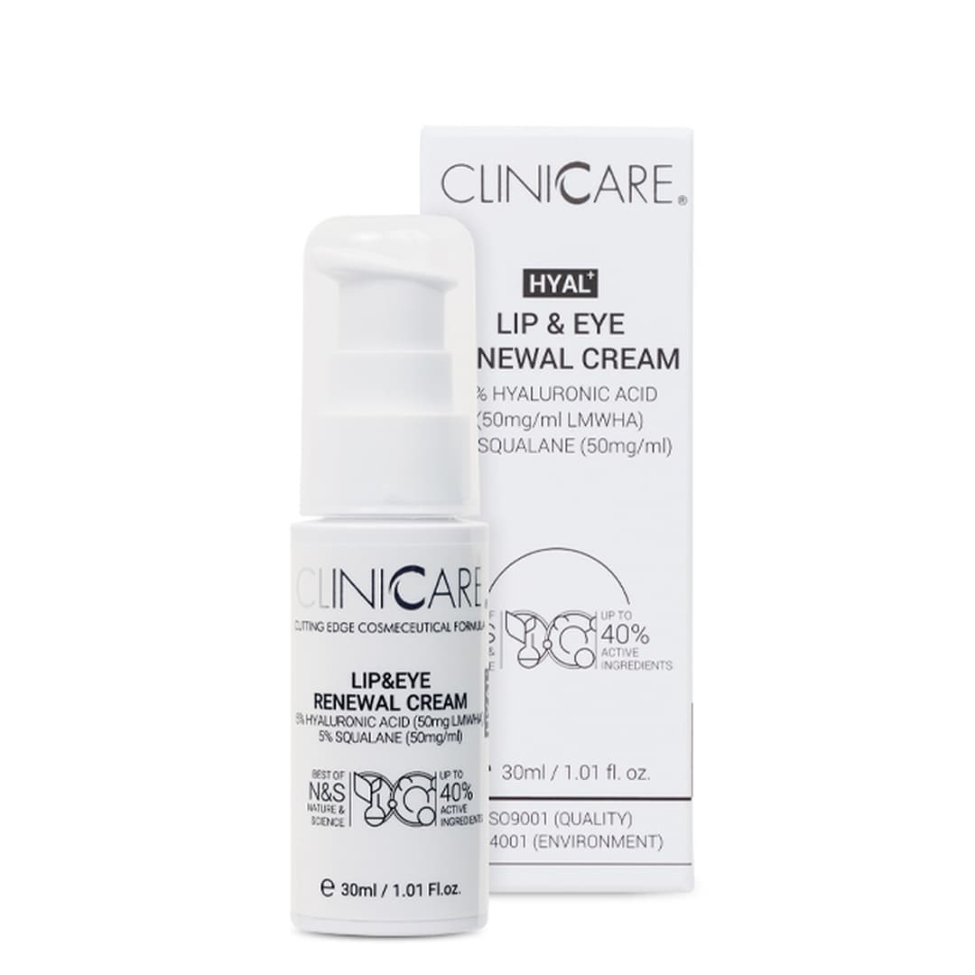 CLINICCARE HYAL+ Lip&Eye Renewal Cream