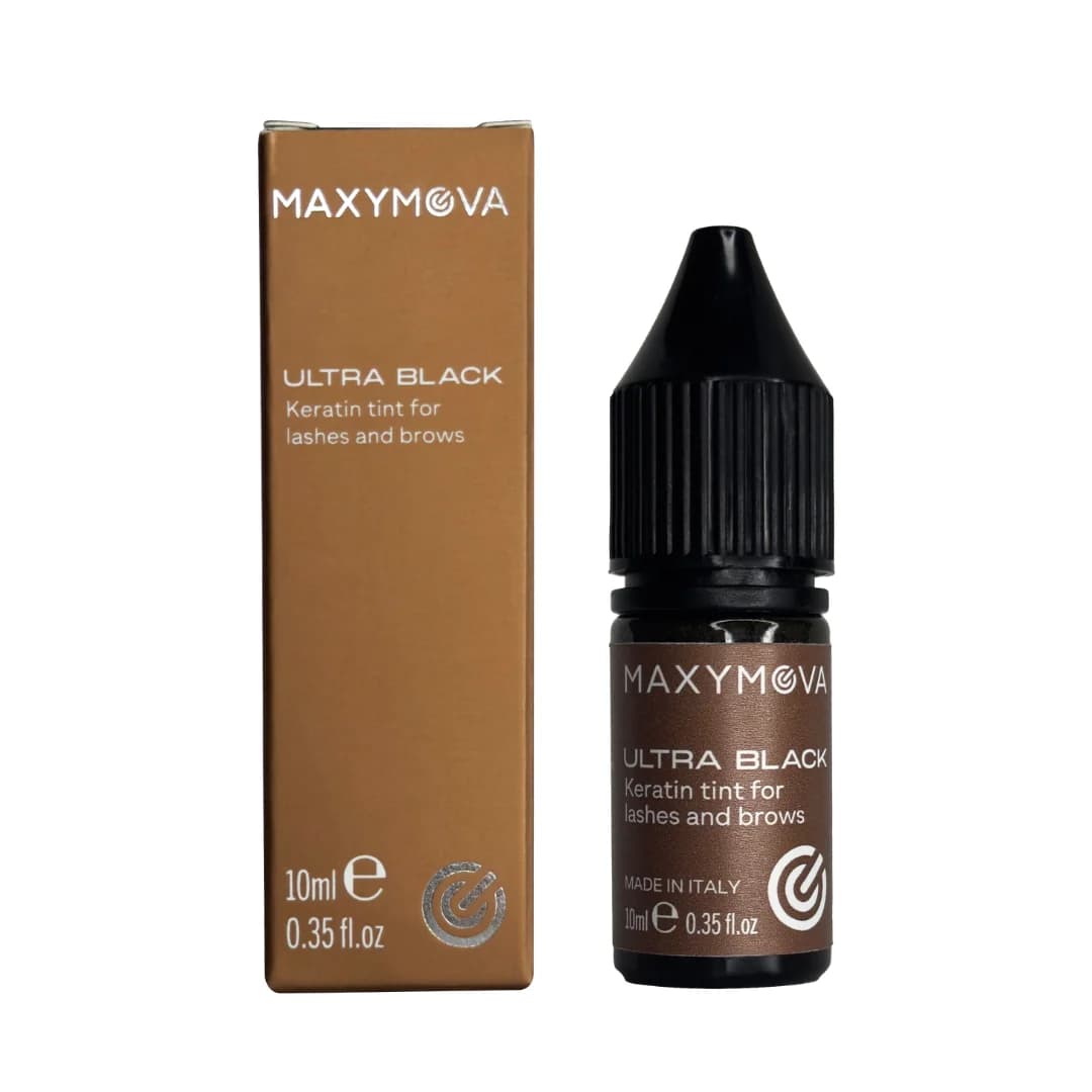 Ultra Black Liquid Lash & Brow Tint with Keratin for Long-Lasting Color — slika 1