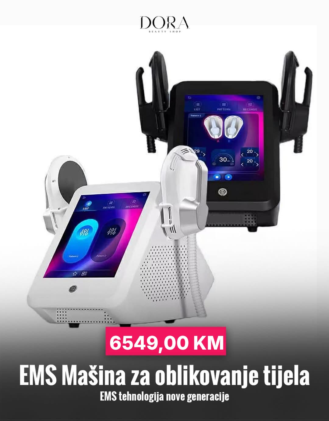 EMS mašina za oblikovanje tijela — slika 1