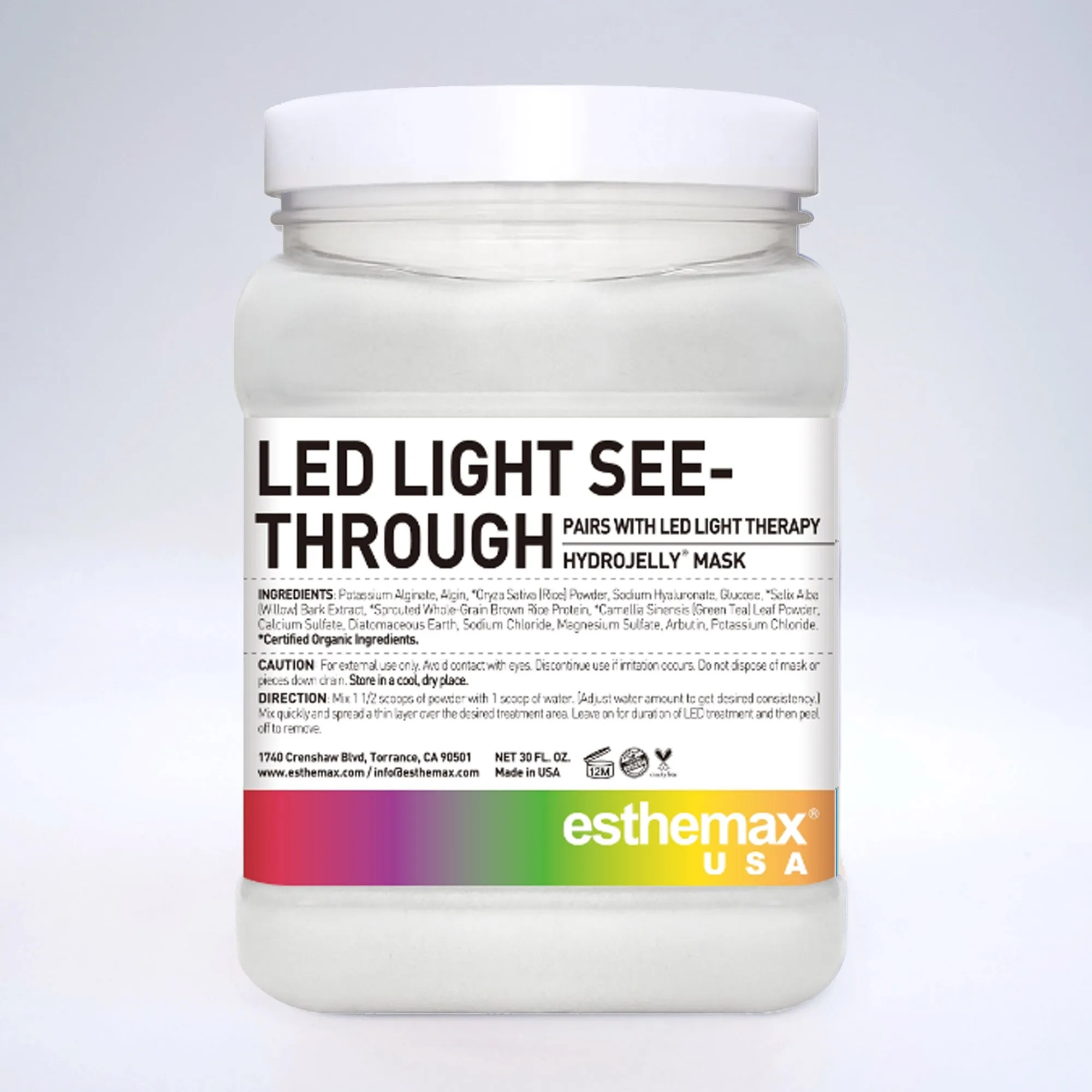 ESTHEMAX Led Light See-throught Hydrojelly maska